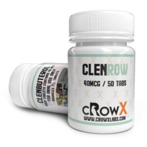 CLENROW 40 MCG / 50 Tabs ( Clenbuterol ) - cRowX Labs